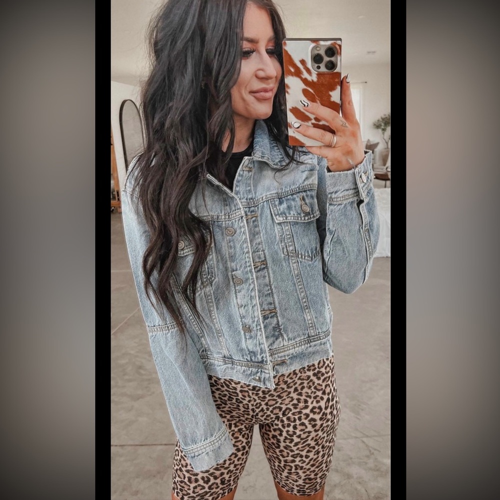 ❌❌SOLD ❌❌Cheetah print biker shorts